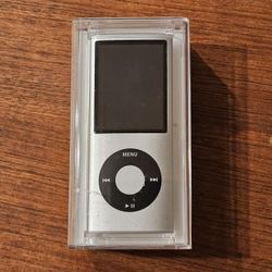 "NEW" Open Box Apple iPod Nano 5th Generation (8GB) Silver A1285 MB598LL/A