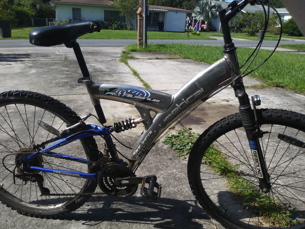 21 speed all aluminum frame pk7 vertical