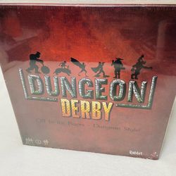 Dungeon Derby Board Game Fast Paced Fantasy Party Game