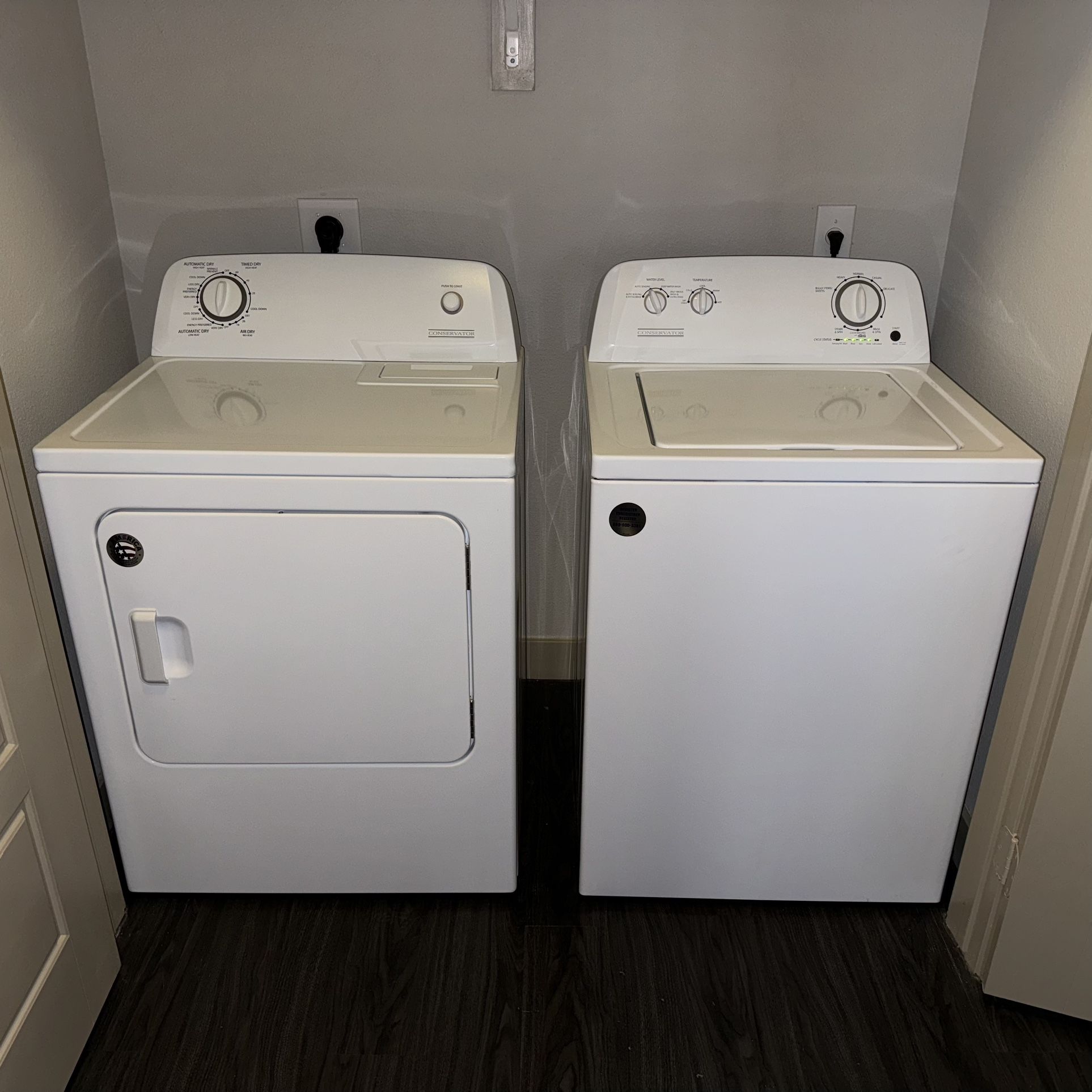 Conservator Washing Machine & Dryer set for Sale in San Antonio, TX