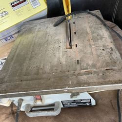 Wet Saw For Tiles