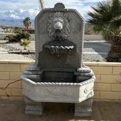 New Water Fountain Made Out Of Cement Perfect Gift 