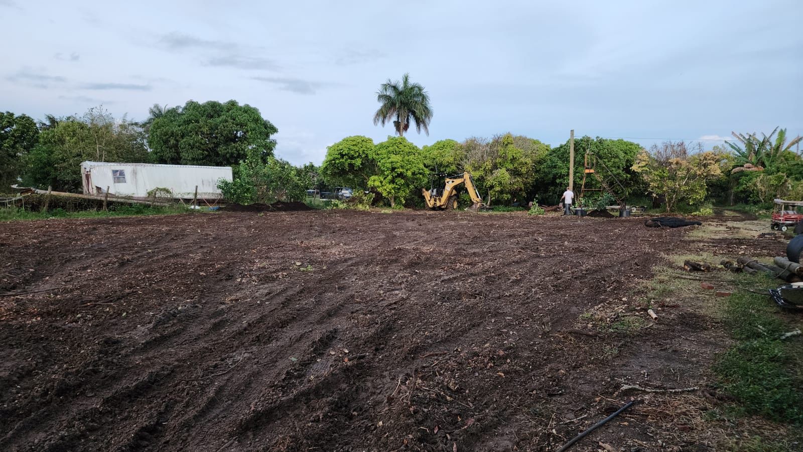 Skidsteer Excavator Work 