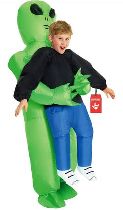 Morph Costumes Kids Inflatable Alien Costume