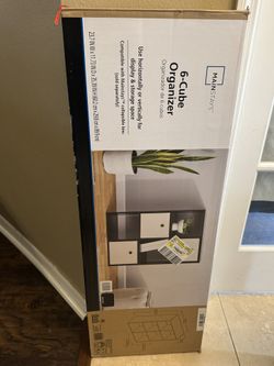 6 Cube Organizer NIB