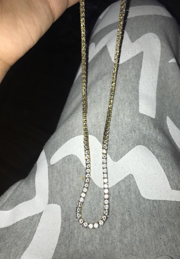 Dimond tennis chain necklace for Sale in San Antonio, TX - OfferUp