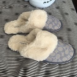 Ladies coach slippers