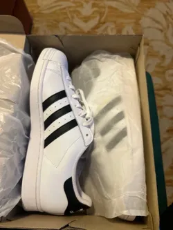 adidas Superstar 'Footwear White Black' men’s size 12 classic