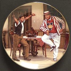 The Hamilton Collection Honeymooners Collector Plate "The Hucklebuck" 1987