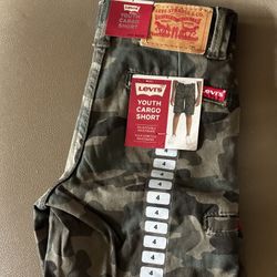 Levi’s Youth Cargo Shorts** Pantalones cortos cargo para jóvenes de Levi's**