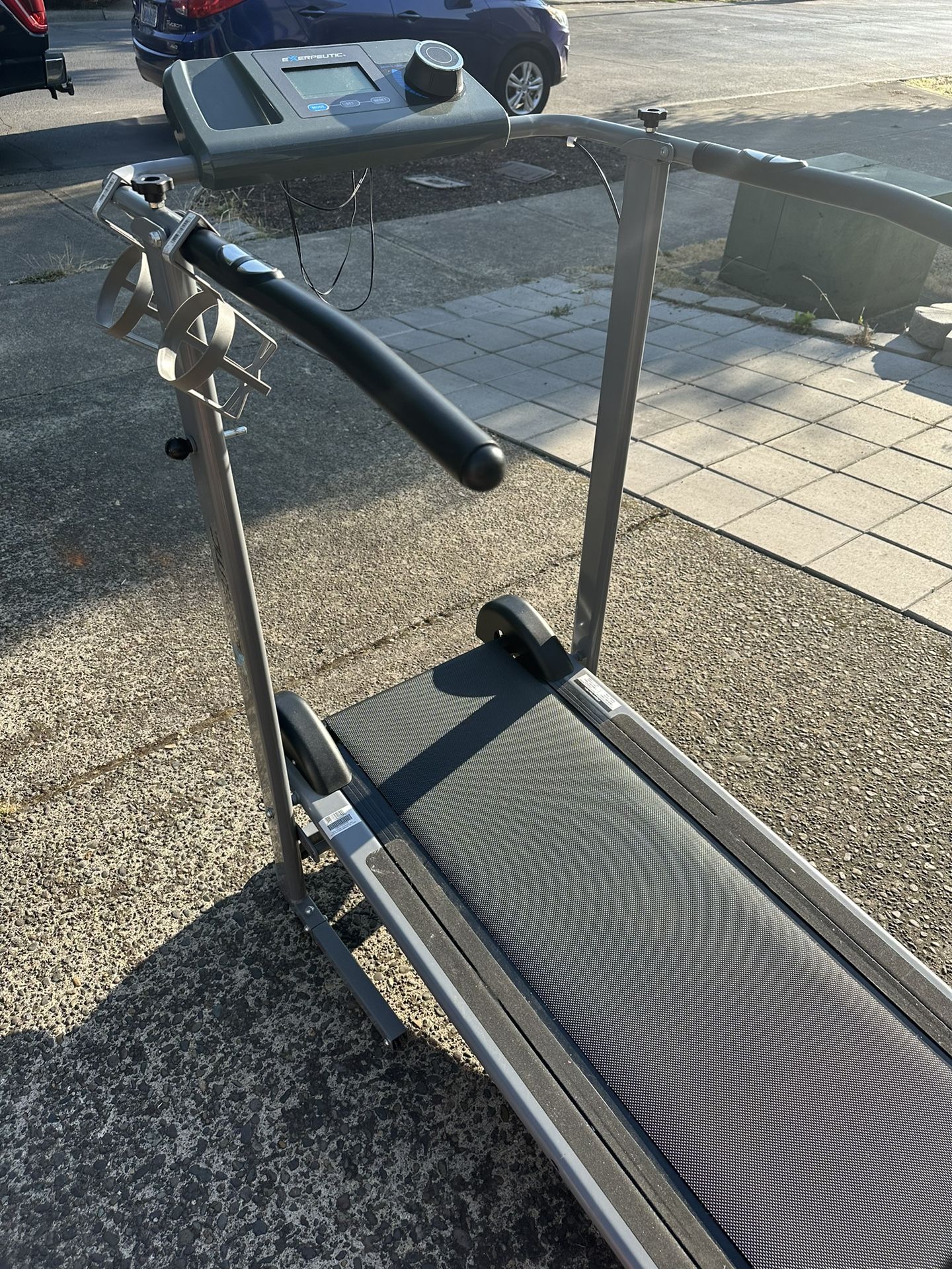 Foldable Manual Treadmill