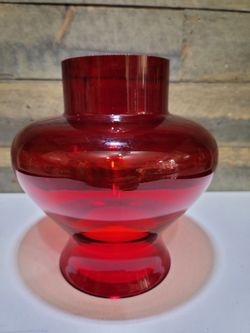 Red Glass Shade 3” Fitter Ruby Shade Candle lamp Globe