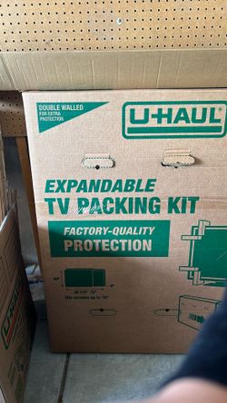 Uhaul TV box up to 70” screen
