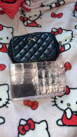 Makeup Bag & Makeup Holder Bundle