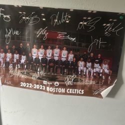 Signed Celtics Picture 