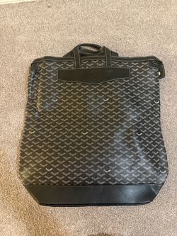 Black goyard cisalpin backpack