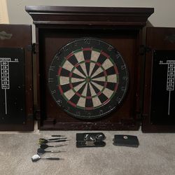 Dartboard Chalkboards Wooden Dart Holder Eraser