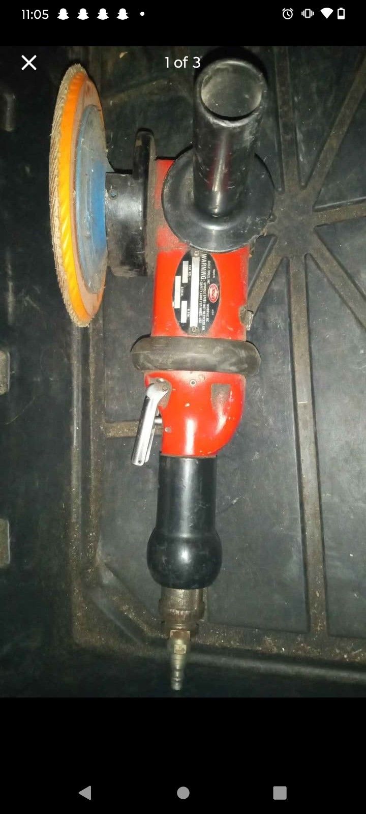 Sioux Air Grinder