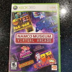 Vintage Namco Museum Virtual Arcade Games for Xbox 360