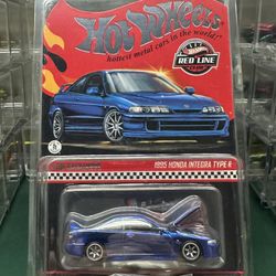 🔥 Hot Wheels RLC 1995 Honda Integra Type R – Spectraflame Blue (Mint, w/ Patch) – $80 (Mountain View, CA)