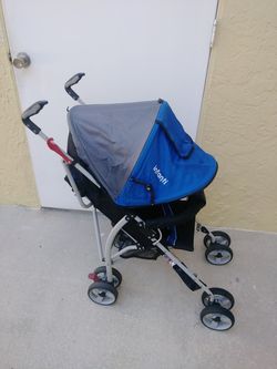 Baby stroller with sun shade