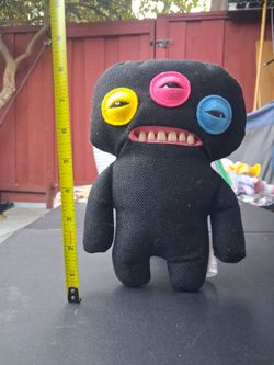 Fuggler Funny Ugly Monster Black Plush