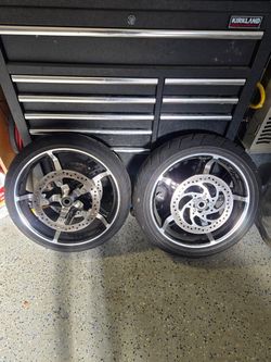 Harley Roadglide Rims &Tires