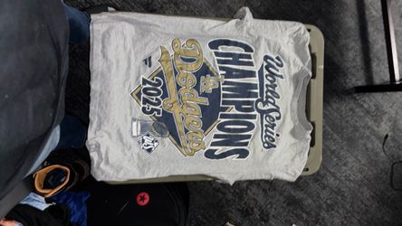 Los Angeles Dodgers 2025 World Series Champions Locker Room Shirt - Fanatics - Size M