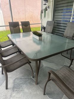 Patio dining set