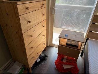 IKEA Matching Wardrobe and Side Table