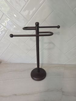 Oil Rubbed Bronze Towel Holder