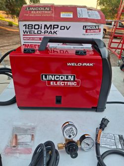 Lincoln Electric 180i MP DV Weld-Pack Multi-process Stick/MIG/FLUX-CORED/TIG