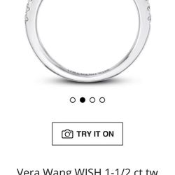 Vera Wang WISH engagement ring 