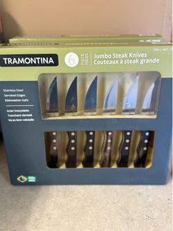 Jumbo Steak Knives 6 piece