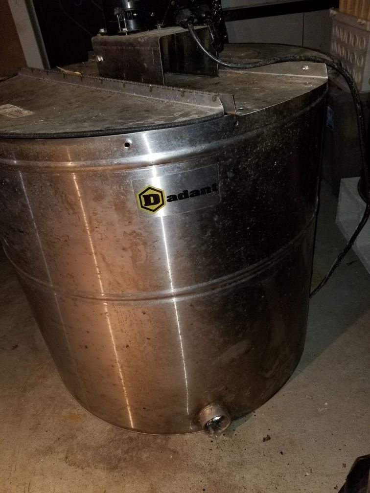 HONEY Dadant Stainless Steel 20 Frame Extractor