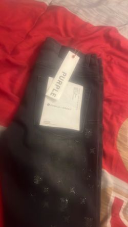 PURPLE jeans (look at desc)