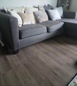 Gray Sectional Sofa OBO