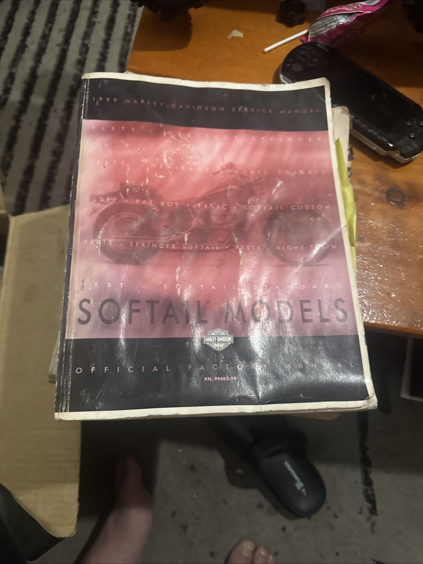 1999 Harley Davidson softail service manual