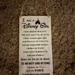 Disney Sign Rustic 