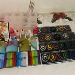 Variety of Face painting Supply