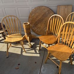 Wooden Dining Table Set