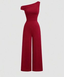 Red fashion full body