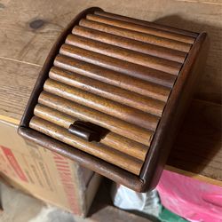 Vintage Roll Top Jewelry Box Cards