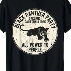 Black panther Party T-shirt