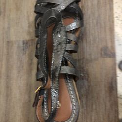 Leifsdottir Beautiful designer leather wedges