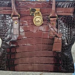 Michael Kors Crocodile Shoulder Bag