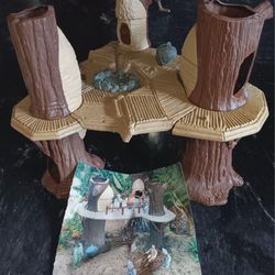 Vintage 1983 Return Of The Jedi Ewok Village Incomplete
