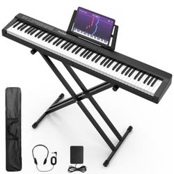  88 Key Full Size Semi Weighted Electronic Keyboard Piano