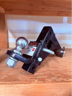 Adjustable 2” hitch receiver