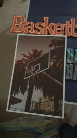 Basketball hang on frames